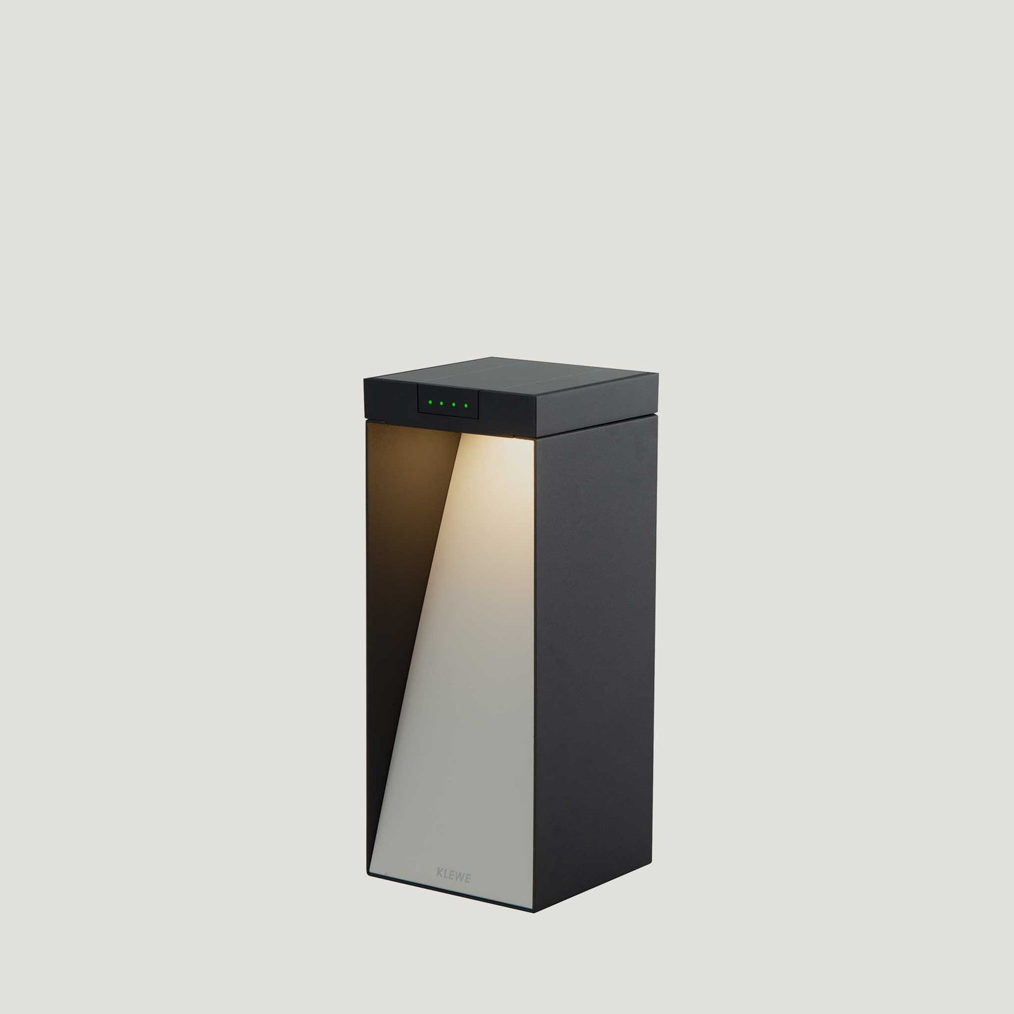 Klewe Milio side Akku-Solarleuchte für den Garten