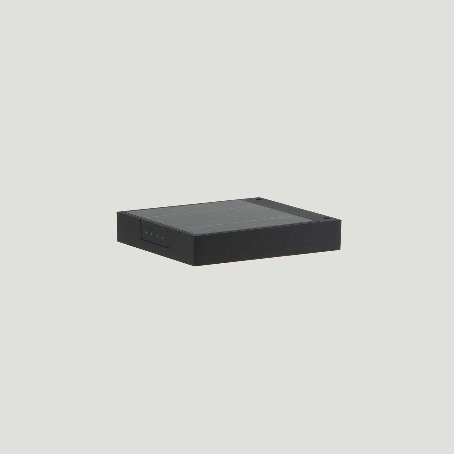 Klewe Ala Wall Akku-Solar-Wandleuchte für Balkon oder Terrasse