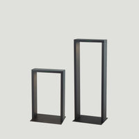 Klewe Axis Solarleuchte für Balkon und Terrassein 2 Größen