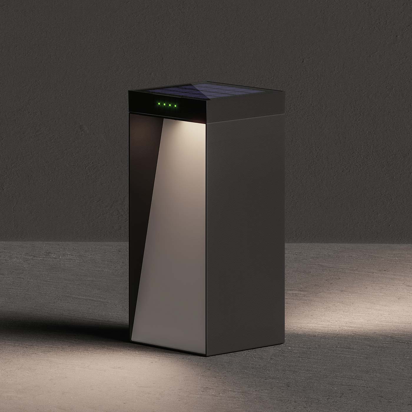 Klewe Milio full Akku-Solarleuchte im Detail