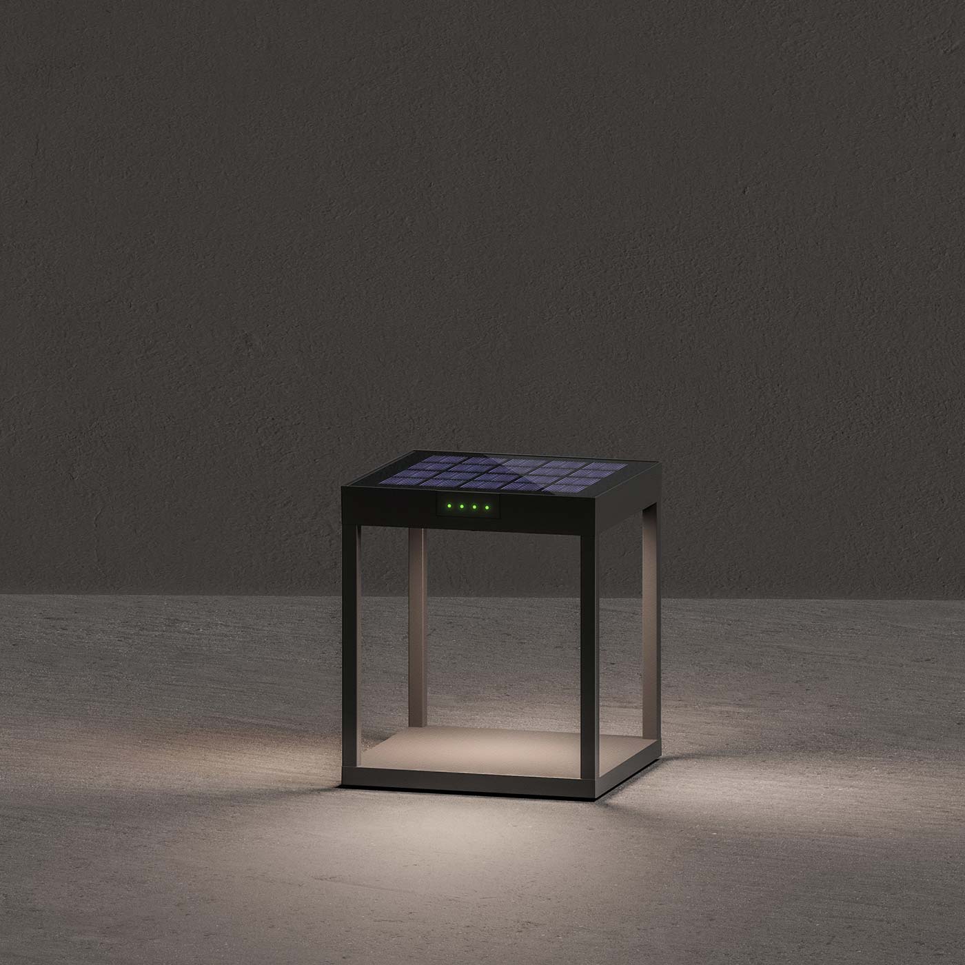 Kabellose Klewe Radia mini Akku-Solarleuchte im Detail